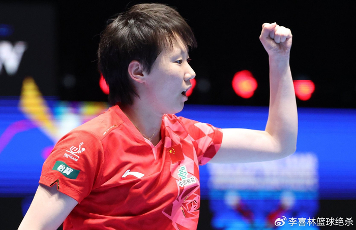 电竞平台中国-3-0横扫黑马一姐！中国女乒27岁1米76王牌闪耀：有她马琳很安心|王曼昱|斯佐科斯|罗马尼亚|世乒赛|团体世乒赛_新浪体育_新浪新闻